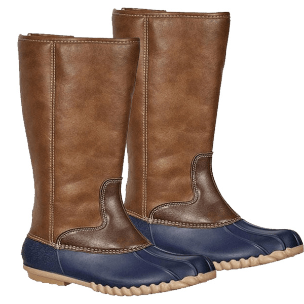 Tall NAVY Duck Boots Just Monograms, LLC