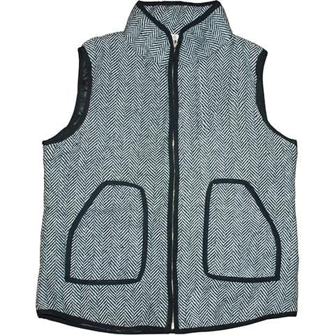 Harringbone Tweed Vest
