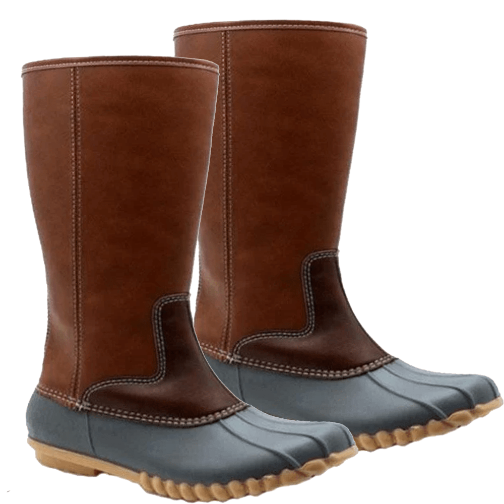 Tall GREY Duck Boots