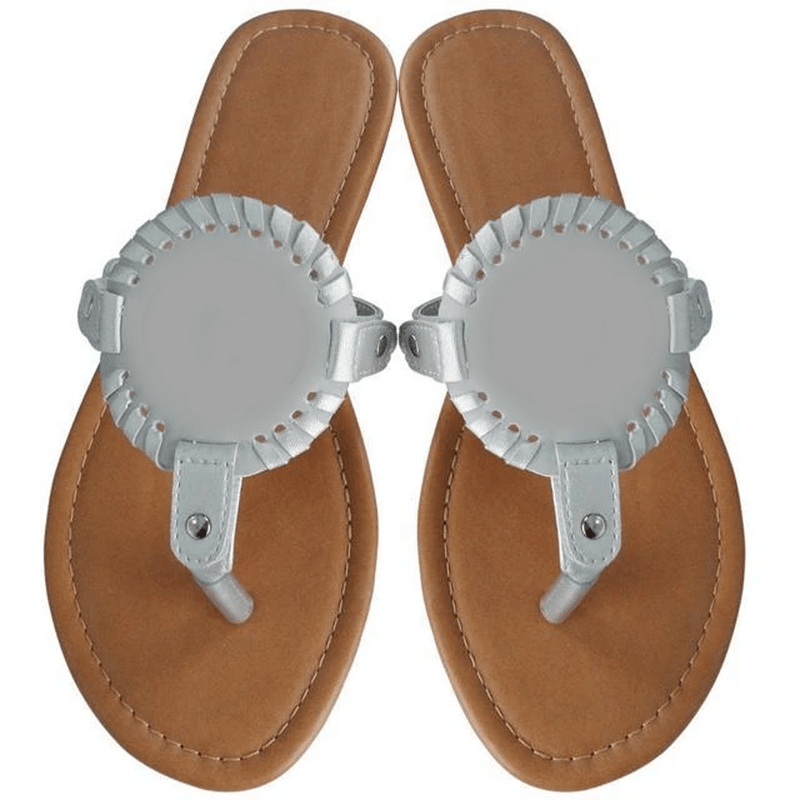 Monogrammable sandals deals