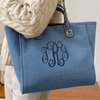 Tweed Chain Handbag